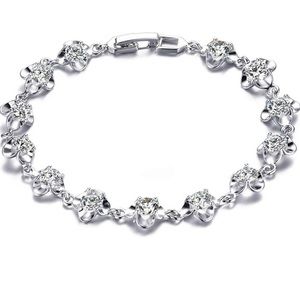 CZ and Sterling silver tennis bracelet. NWT
